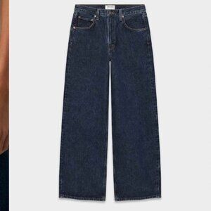Agolde low curve jean